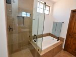 Dorado Ranch condo 59-4 - master bathroom shower and tub